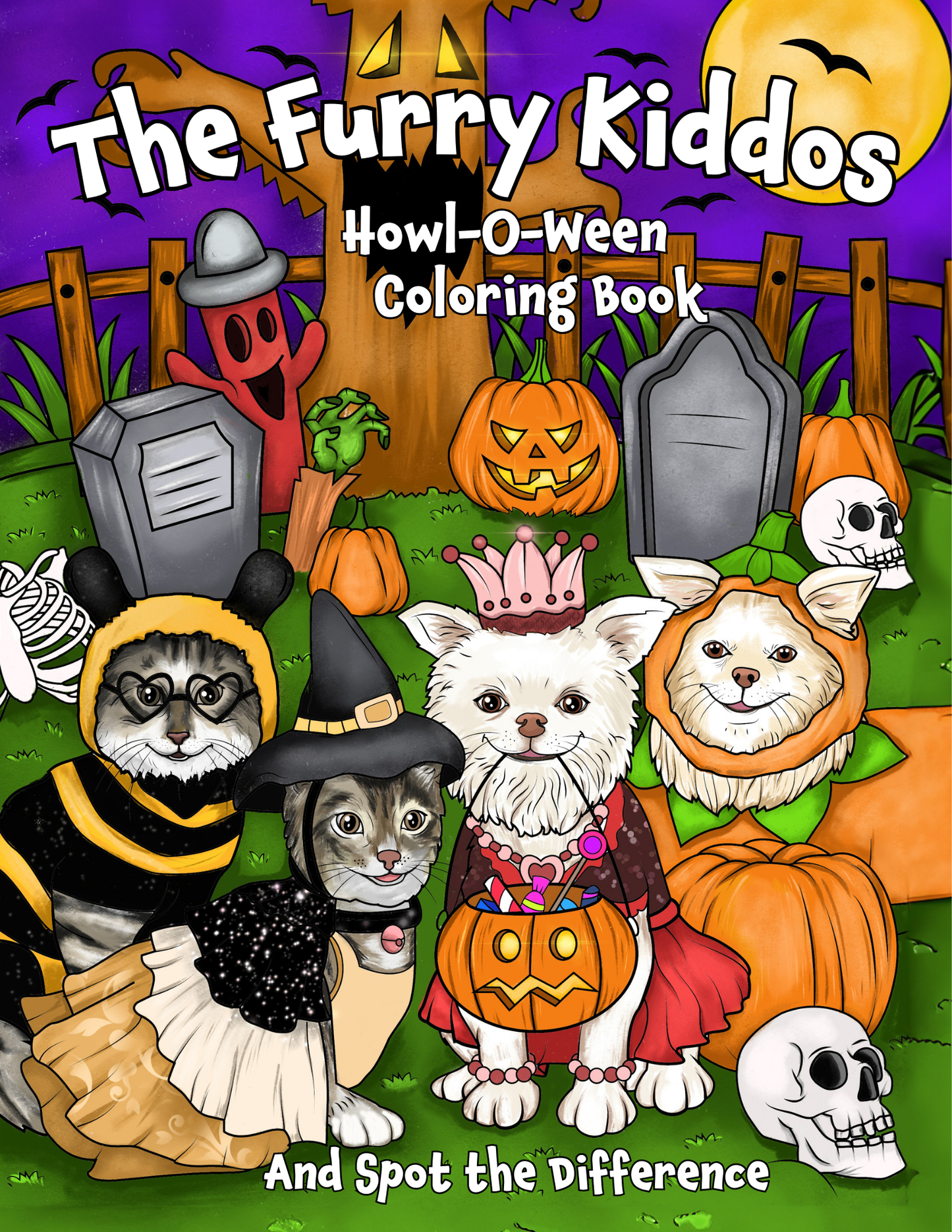 Howl-O-Ween Coloring Book